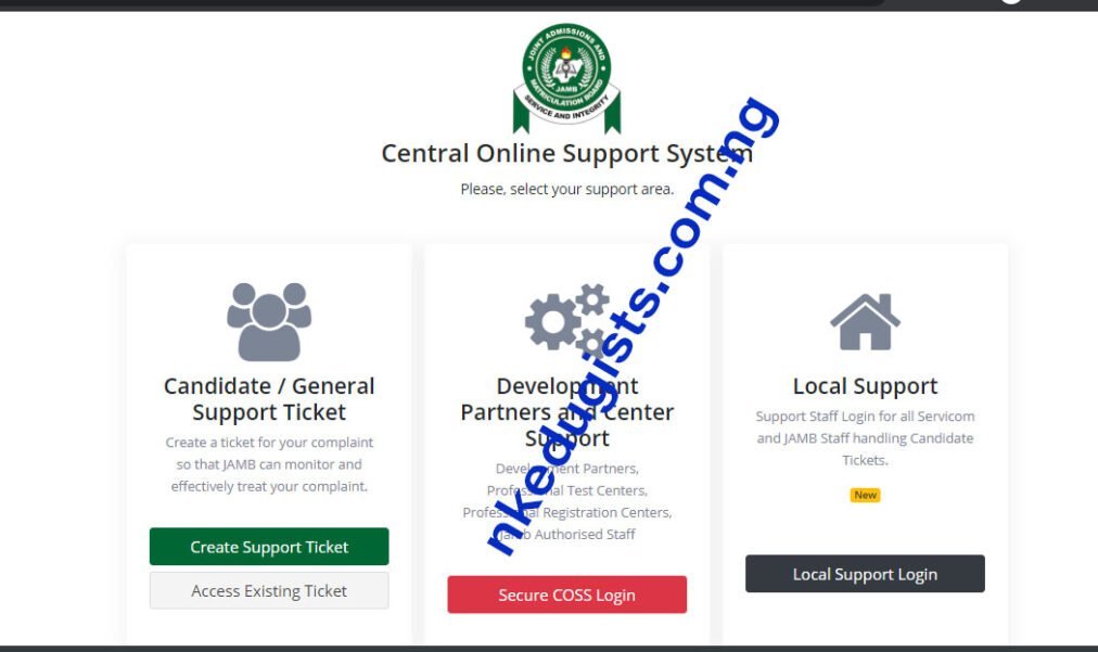 how to receive Jamb Profile Code