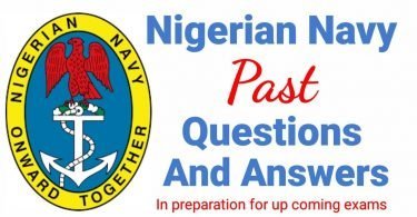 Navy academic entrance past questions and Answers